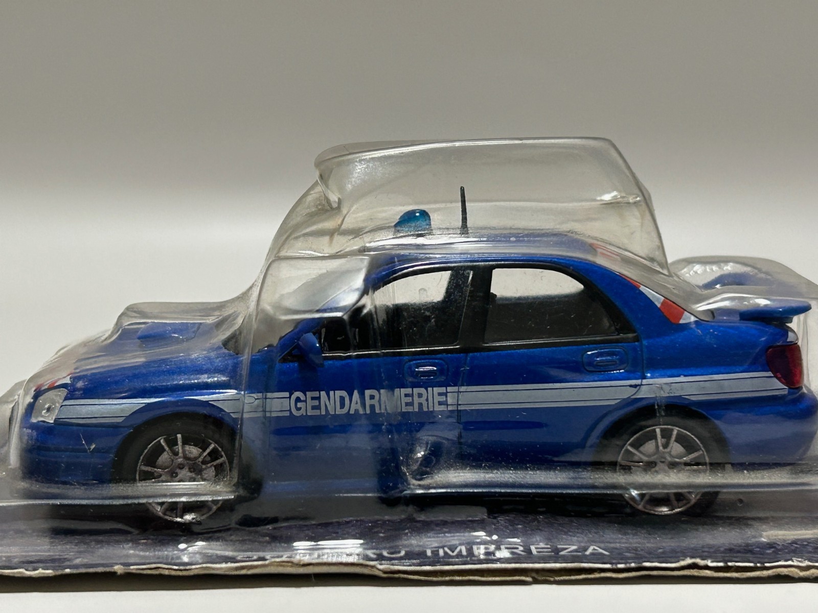 Subaru Impreza Gendarmerie French Police Car Model Toy Diecast 1:43 DeAgostini