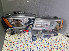       ANZO 111418 Headlight Assembly Headlight Set 2017 2018 Jeep Grand Cherokee