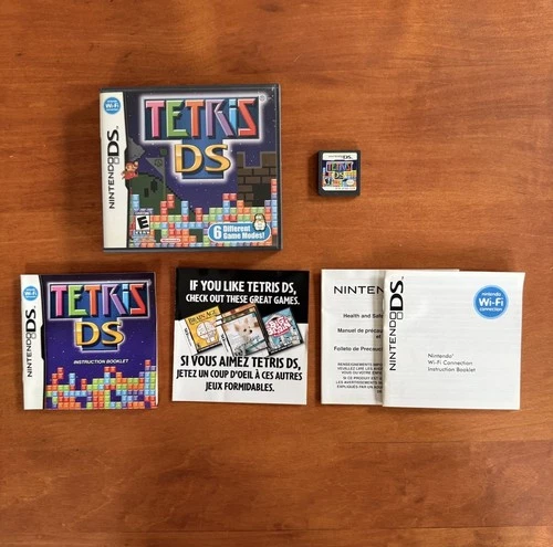 Tetris DS (Nintendo DS) Great Condition CIB Complete & Tested - Ships Fast