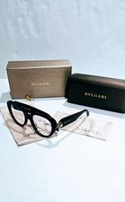 BVLGARI BV50031 C01 BLACK SERPENTINE CAT EYE EYEGLASSES ITALY