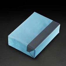 Geschenkpapier VT azur-stahlblau Rec., (Rolle...