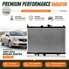 Aluminum Radiator For 2007-2012 Nissan Sentra 4-door 2.ol 14 New Replacement Aluminum Radiator For 2007-2012 Nissan Sentra 4-door 2.ol 14 New Replacement
