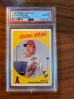 2018 TOPPS ARCHIVES SHOHEI OHTANI ROOKIE CARD GRADED PSA 10
