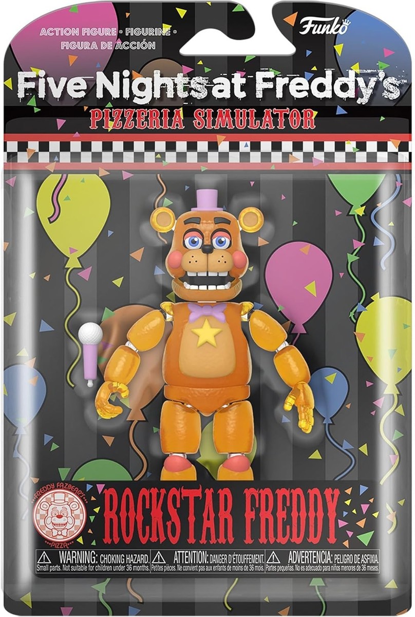 Funko Five Nights at Freddy's - Rockstar Freddy Action Figure for