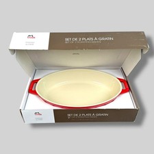 Staub Ceramic Roasting Dish | Red Stoneware B...