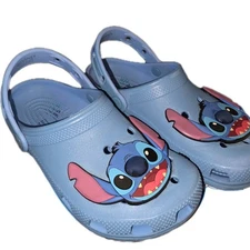 Crocs Disney Stitch Classic Clog for Kids Size J3 Good Used Condition