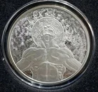 2018 1oz Radiant King Proof Silver Shield Conscientia Series With COA  Rare