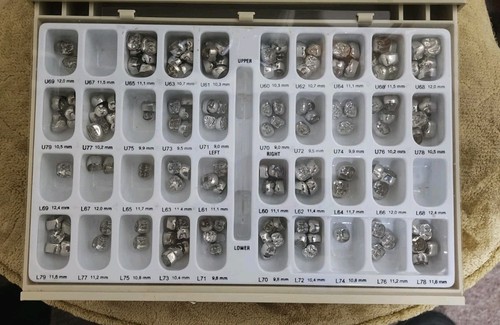 3M ION BRAND Temporary DENTAL CROWNS ISO-FORM Stainless Steel | eBay