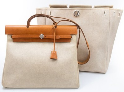 HERMES HERBAG CABAS SCHULTERTASCHE SHOULDER BAG KELLY ARBEITSTASCHE AKTENTASCHE