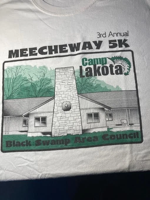 Meecheway 5K Camp Lakota 3rd Annual T-Shirt