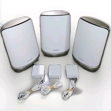 Netgear Orbi 2 RBSE960 Satellites 1 RBRE 960 ROUTER Extender WiFi w/ Adapters