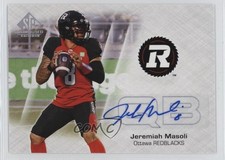 2023 SP Game Used Edition CFL Auto Jeremiah Masoli #CFL-JE Auto 0q3