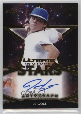 2019 Leaf Ultimate Future Stars Gold 25/25 JJ Goss #FS-JJG Auto k2j