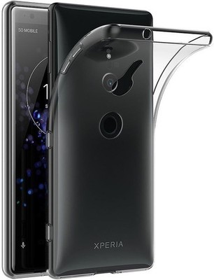 Case for Sony Xperia XZ2 (5.7 inch) Soft TPU Rubber Gel Bumper Transparent Back