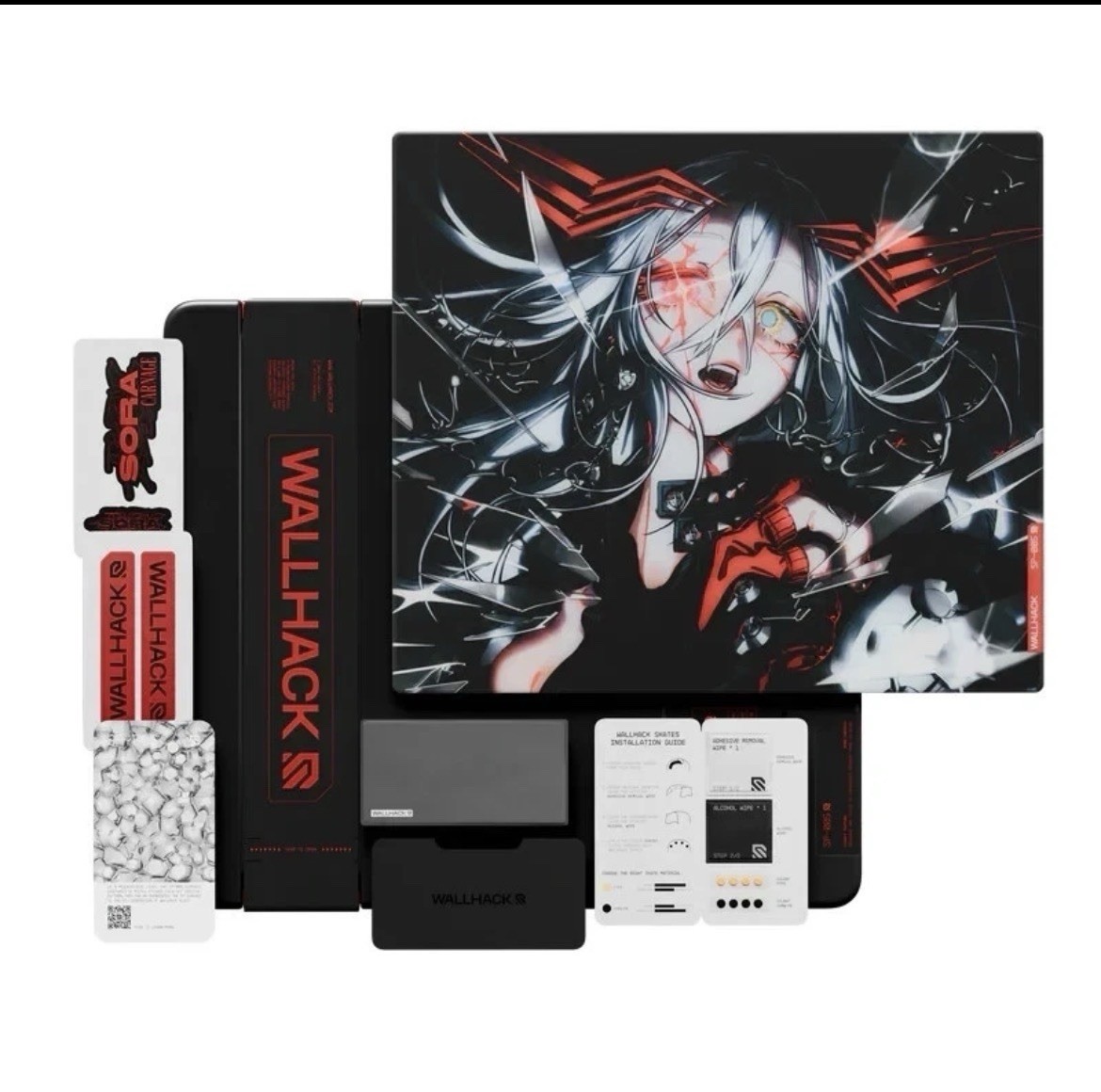 Wallhack SP-005 | CARNAGE SORA Glass Anime Mouse Pad Limited