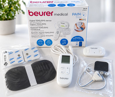 Beurer EM 70 Wireless TENS/EMS Schmerztherapiegerät Zubehör medical