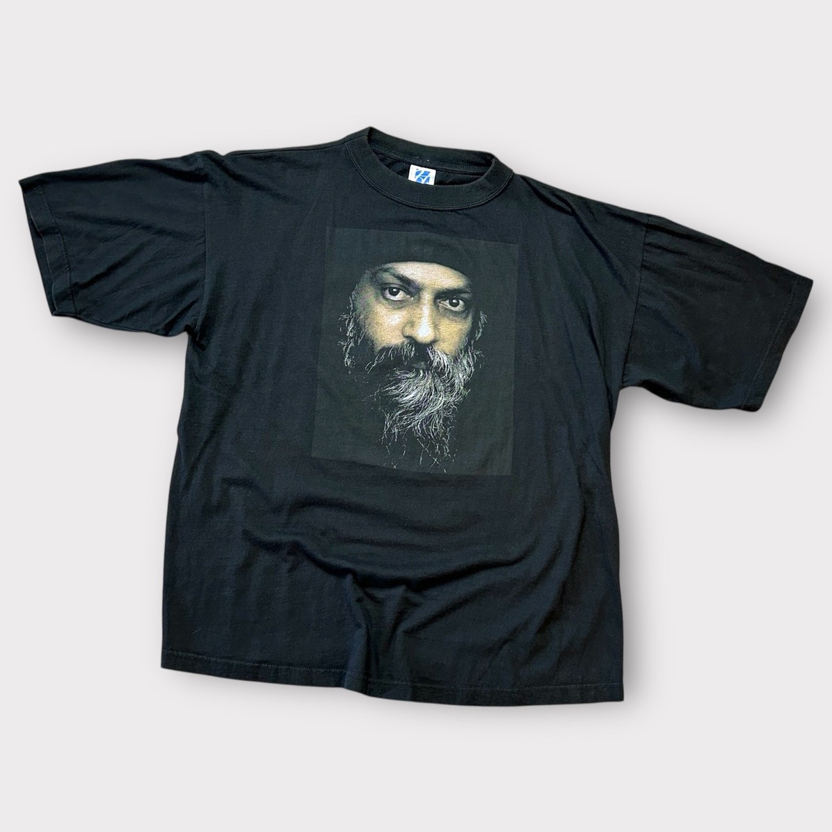 Bhagwan Shree Rajneesh Osho T Shirt Large RARE Cult Vintage 1999