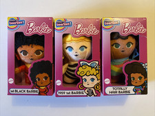 Barbie Micro Teenies Plush Set of 3 Basic Fun 1959 1st, 1st Black, Totally Hair