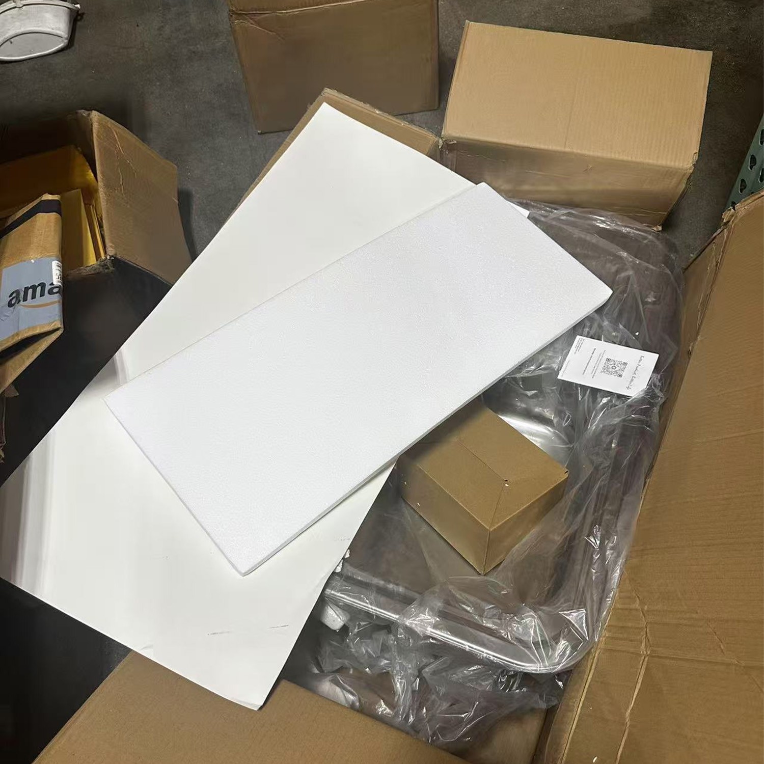 Naiture 38" Drop-In Stainless Steel Kitchen Sink, Single Bowl with Drainboard