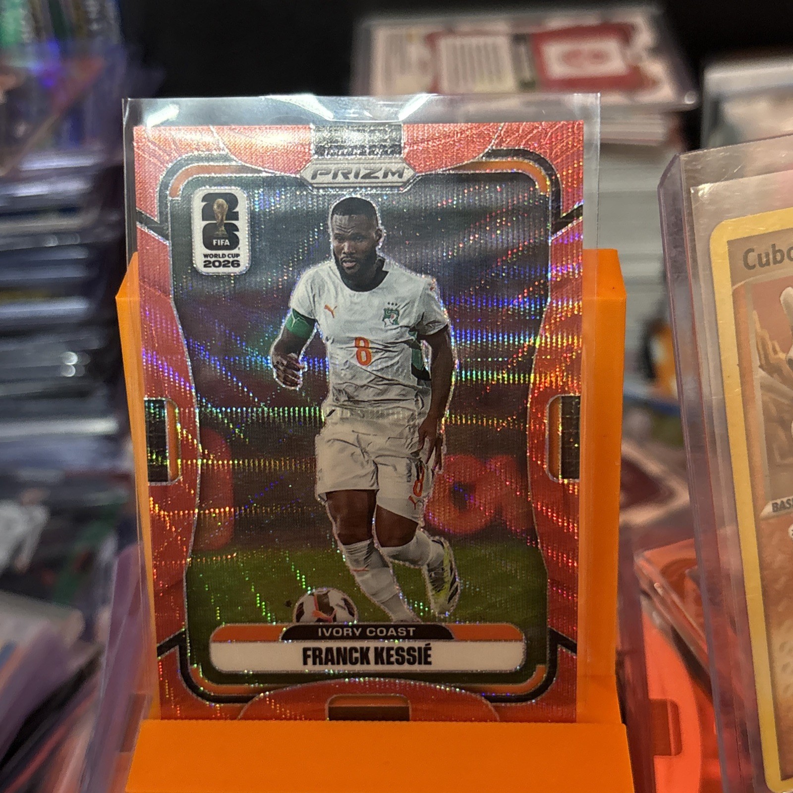 Panini Prizm FIFA World Cup 2026 Franck Kessie #251 Red Wave Prizm 01/39 