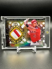 POP 1 Albert Pujols 2015 Topps Tribute GOLD /25 Relic Game-Used (MEM) Angels