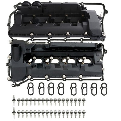 MITZONE Engine Valve Cover L & R SIDE Compatible with 2010-2013 Land Rover