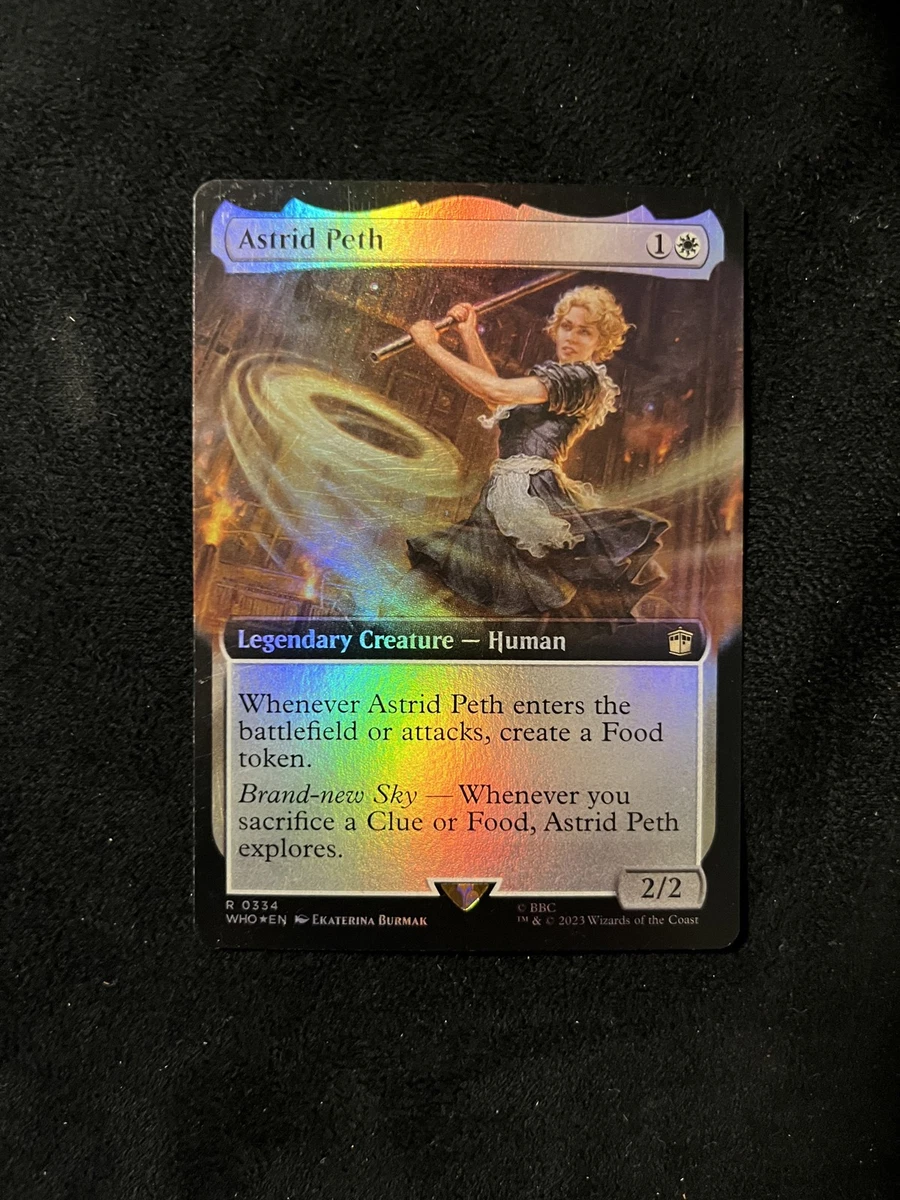 【Extended Art Foil】MTG Astrid Peth　x4 Astrid Peth 334 Universes Beyond: Doctor Who for sale | eBay