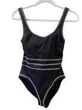 Sunseeker Women’s Black One-Piece Padded Swimsuit Beach Size: 6
