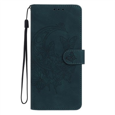 Butterfly Moon Leather Wallet Phone Case For Redmi Note 14 13 12 11 10 9 Pro 12S