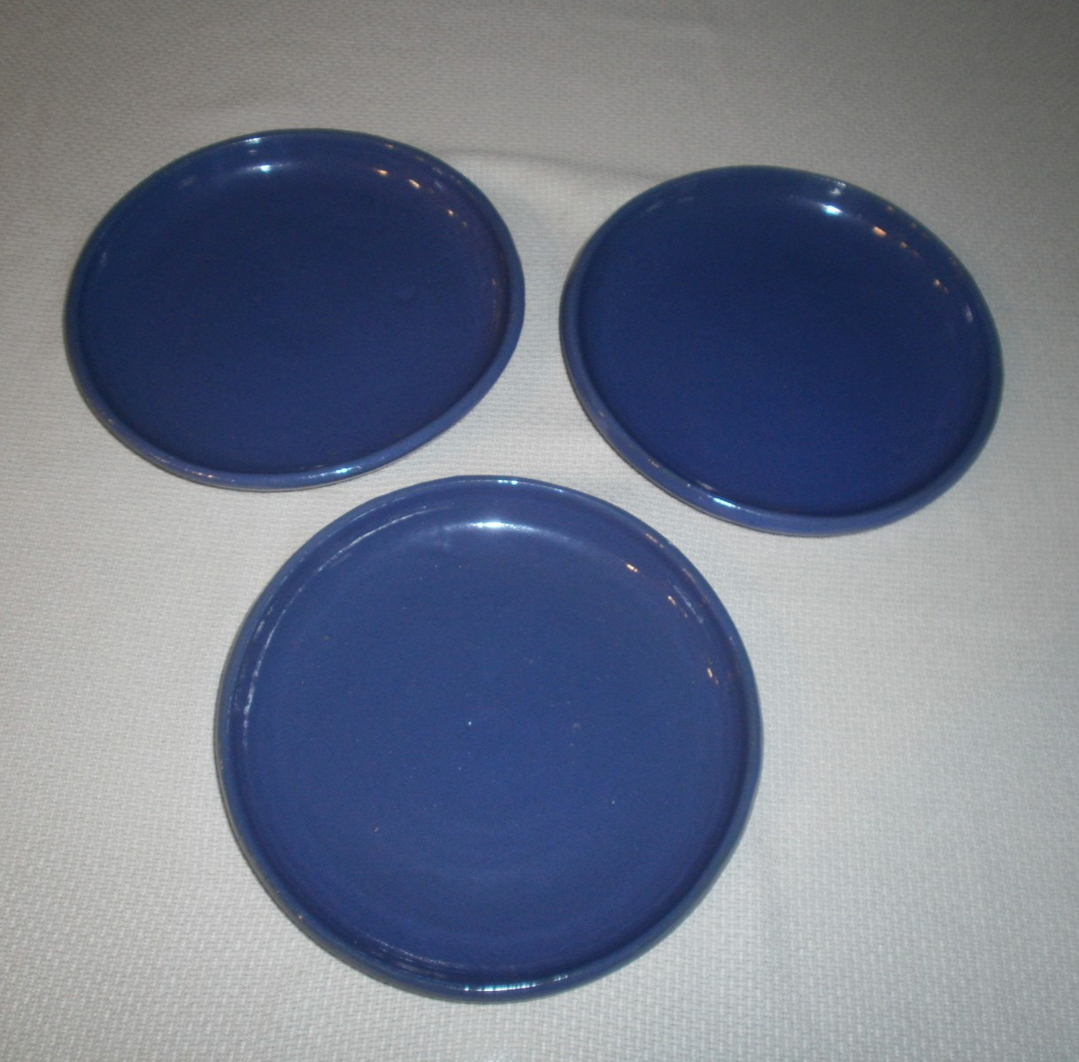 3 Vintage BYBEE POTTERY Kentucky Hand Made 8 1/4