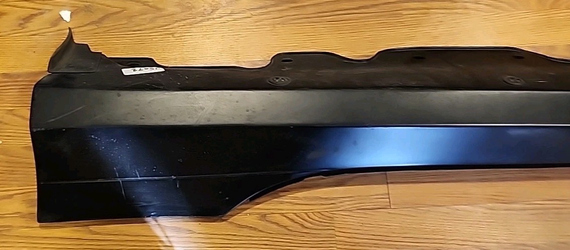 BRABUS 2003-2008 MERCEDES SL500 LEFT PASSENGER SKIRT ROCKER PANEL BLACK OEM