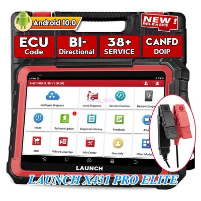 2026LAUNCH X431 PRO Elite Bidirectional Scan Tool Full System CANFD DoIP Scanner