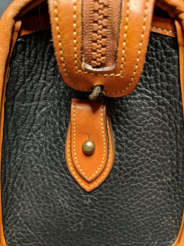 SCHÖNE VINTAGE DOONEY AND BOURKE TOP HANDLE SCHULTERTASCHE ALLWETTER LEDER - Bild 12 von 21