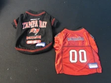 NEW 2 Pets First Sports Tampa Buccaneer Dog Apparel Clothes Size XS Extra Small