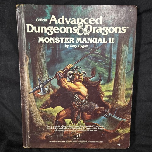 Official Advanced Dungeons & Dragons DUNGEON MASTERS GUIDE Par Gary Gygax AD&D