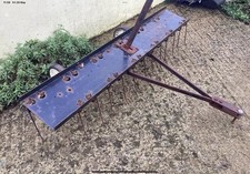 Scarifier Lawn Aerator Moss Rake Ride On Mower Tow Behind Steel Heavy 50” 127cm
