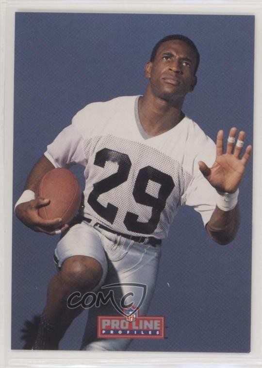1992 Pro Line Mobil Eric Dickerson #72 HOF 0e7