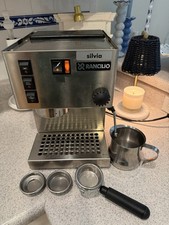 Rancilio Miss Silvia V1 Espresso Machine 2002 Fully Tested Descaled Accessories