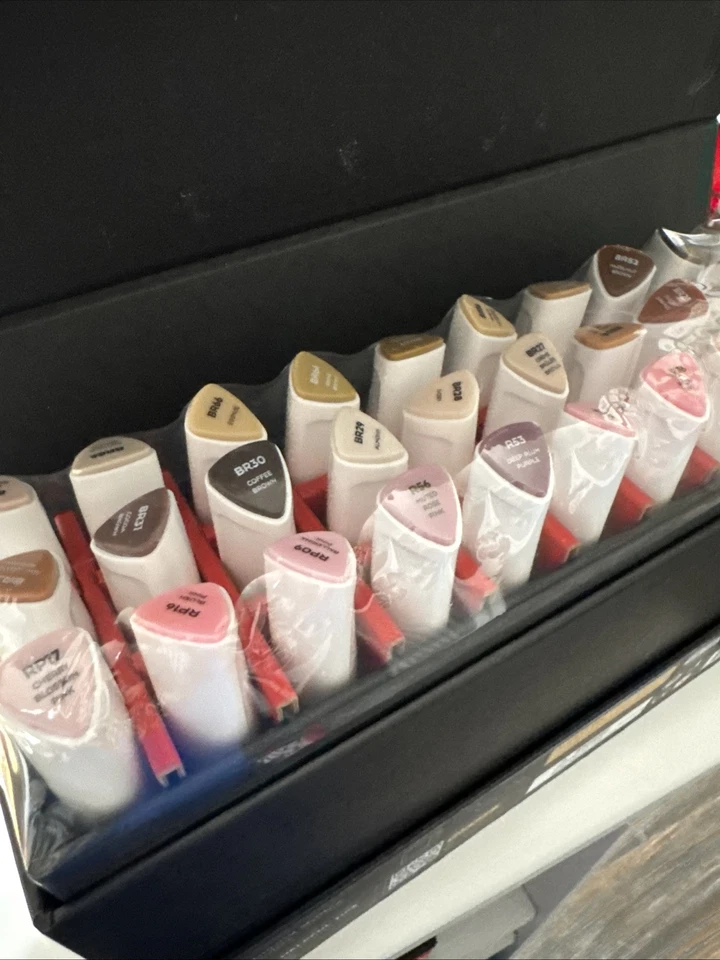 Juego de marcadores de alcohol ARTEZA de 36 colores retrato y tono de piel marcadores de doble punta... Foto 3 de 3