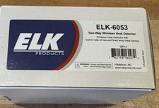 ELK 6053 2-Way Wireless Sound All Heat Detector For Elk M1  Elk Transceiver New