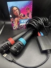 PS3 Set Of 2 Singstar Microphones B5 and Dongle!