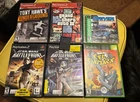 New ListingPs2 Ps1 Xbox 6 Game Lot Driver Battlefront I & II Cel Damage Tony Hawk GTA III