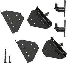 Anti-Sag Gate Frame Kit with Updated 90 Right Angle Hinges, Fence Gate