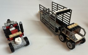 LEGO Adventurers 5975 T-Rex Transport Complete w/ minifigures, No Box/ Manual