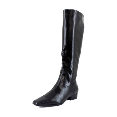 Madden Girl Florance Womens Boots Black Shiny