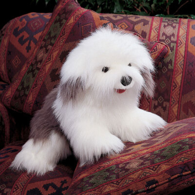Folkmanis Handpuppe Hund Bobtail 2029