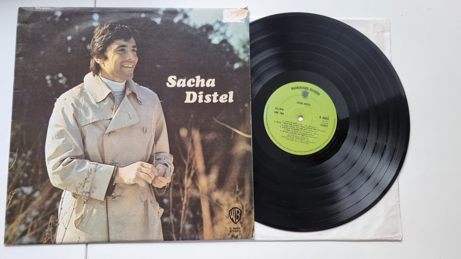 Sacha Distel - Sacha Distel - 1970 Warner Bros K 46055 *N/Mint