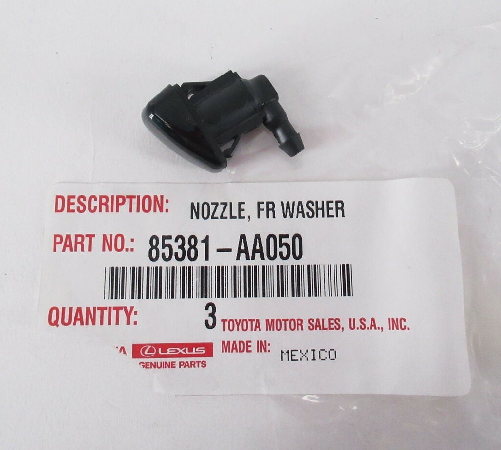 Genuine OEM Toyota 85381-AA050 Windshield Washer Nozzle 2004-2008