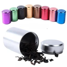 Smell Proof Airtight Her Weed Bud Storage Stash Jar Tea Can Kitchen Container