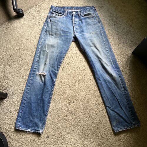 Vintage 's 's  Levis button fly denim jeans in   Gem